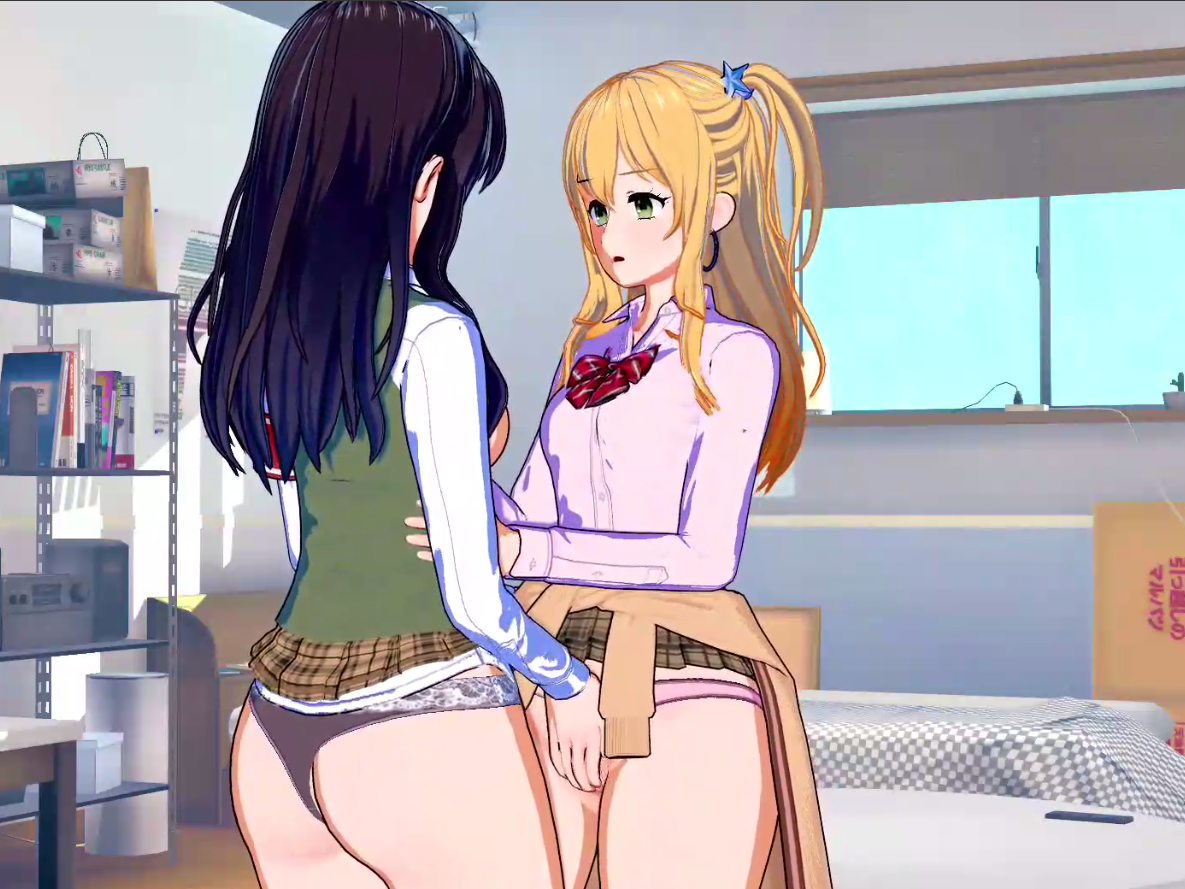 柑橘-Yuzu Aihara X梅Aihara女同性恋Hentai 柑橘女同性恋 黑百合 Hentai 成人动漫